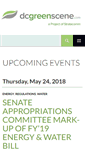Mobile Screenshot of dcgreenscene.com