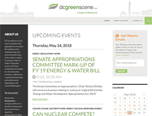 Tablet Screenshot of dcgreenscene.com